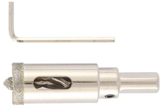 Сверло алмазное по керамограниту, 20 х 67 мм, 3-гранный хвостовик// Matrix