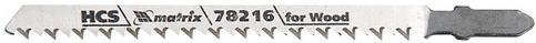 Полотна для электролобзика по дереву, 3 шт. T301CD, 90 x 3мм, HCS// Matrix