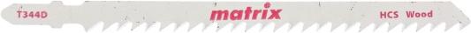 Полотна для электролобзика  по дереву, 3 шт.T344D, 110 x 4 мм, HCS// Matrix