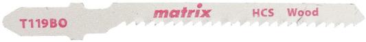 Полотна для электролобзика  по дереву, 3 шт.T119BO, 50 x 2 мм, HCS, фигур. рез// Matrix