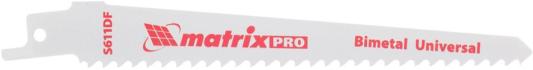 Полотна универсальные для сабельной пилы S611DF 125 / 4,3 мм, Bimetal, 2 шт., PRO // Matrix