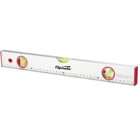 Уровень алюминиевый, 1200 мм, 3 глазка, линейка// Sparta