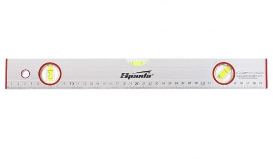 Уровень алюминиевый, 2000 мм, 3 глазка, линейка// Sparta