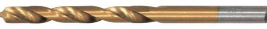 Сверло по металлу, 6,5 мм, HSS, нитридтитановое покрытие, цилиндрический хвостовик// Matrix