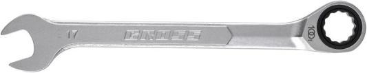 Ключ комбинированный трещоточный 17 мм// Gross