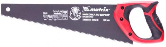 Ножовка по дереву,400 мм,7-8 TPI,зуб-3D,каленый зуб,тефл.покр.полотна,2-х комп..рук-ка// Matrix