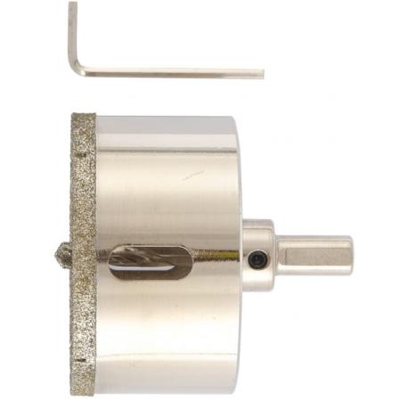 Сверло алмазное по керамограниту, 70 х 67 мм, 3-гранный хвостовик// Matrix