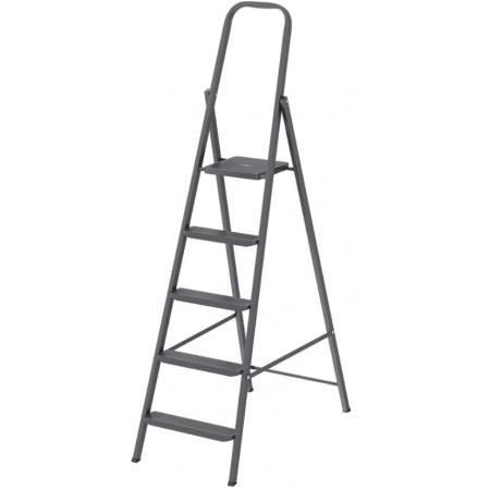 Стремянка 5, ступеней, компактная, стальная Россия// Сибртех