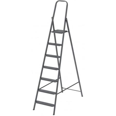 Стремянка 7 ступеней, компактная, стальная Россия// Сибртех