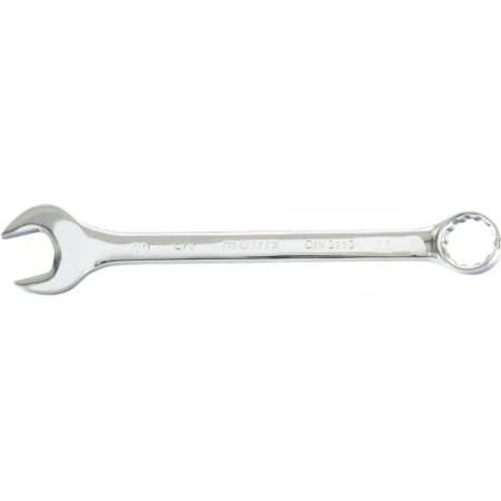 Ключ комбинированный, 30 мм, CrV, полированный хром// Matrix