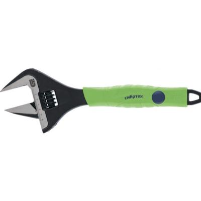 Ключ разводной, тонкие губки, фосфатированый, 200 мм// Сибртех