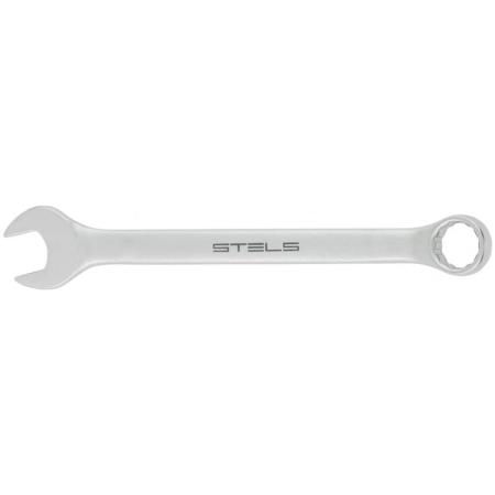 Ключ комбинированный, 16 мм, CrV, матовый хром// Stels
