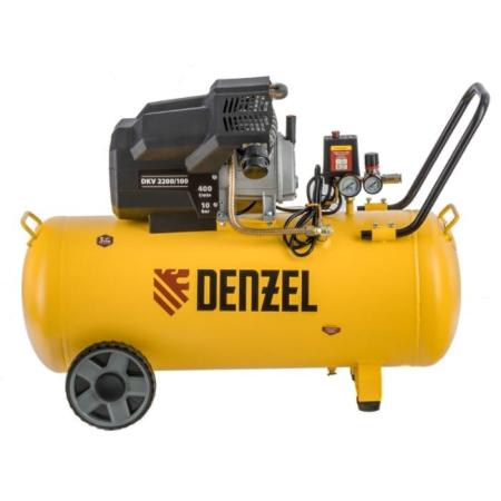 Компрессор Denzel DKV2200/100,Х-PRO 2.2кВт