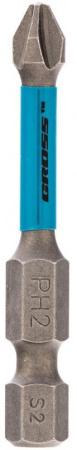 Набор бит торсионных PH2x50 мм, для ударных шуруповертов, 10 шт.// Gross