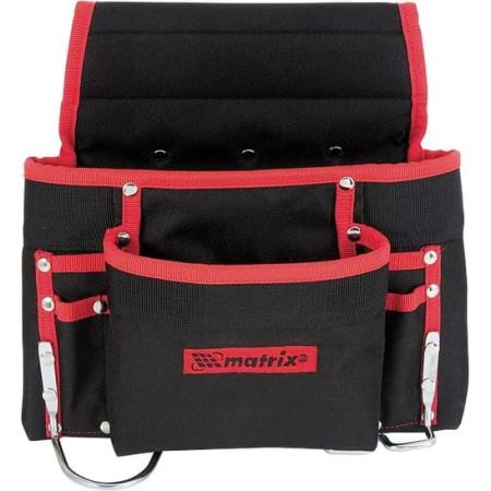 Подсумок поясной, 8 карманов, держатель для молотка, для клещей// Matrix
