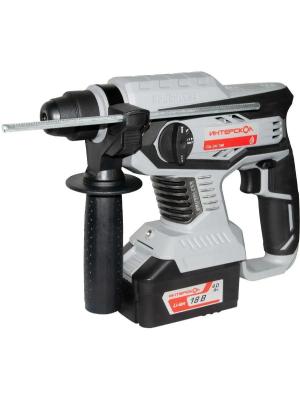 Перфоратор интерскол ПА-24/18В кейс, 1 аккум. 4Ач, ЗУ 579.4.1.70