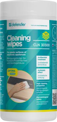 Чистящие салфетки Defender CLN 30300 100 шт