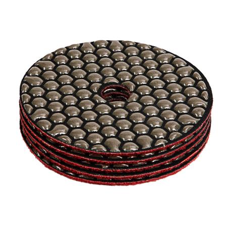 Алмазный гибкий шлифовальный круг, 100мм, P200, сухое шлифование, 5шт// Matrix