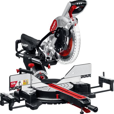 Торцовочная пила Зубр ЗПТ-305-1800 ПЛ 1800Вт 305мм