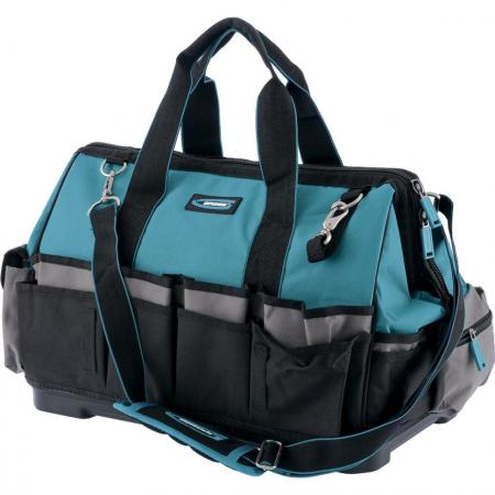 Сумка GROSS 90273  для инструмента handwerker 42 кармана пластик. дно наплечный ремень 475 х 260 х