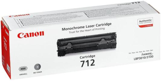 Картридж Canon 712 1500стр Черный