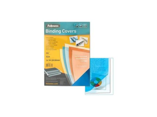 Обложка для переплетов Fellowes Lamirel A4 200мкм синий 100шт LA-7868301