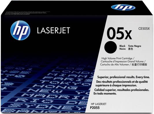 Картридж HP CE505X CE505X CE505X CE505X CE505X CE505X CE505X 6500стр Черный