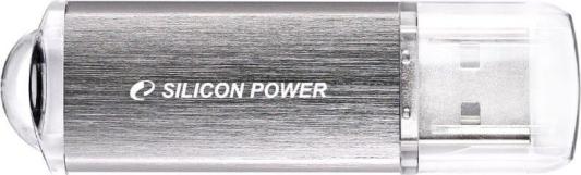 Внешний накопитель 32GB USB Drive <USB 2.0 Silicon Power Ultima II Silver I-series (SP032GBUF2M01V1S)