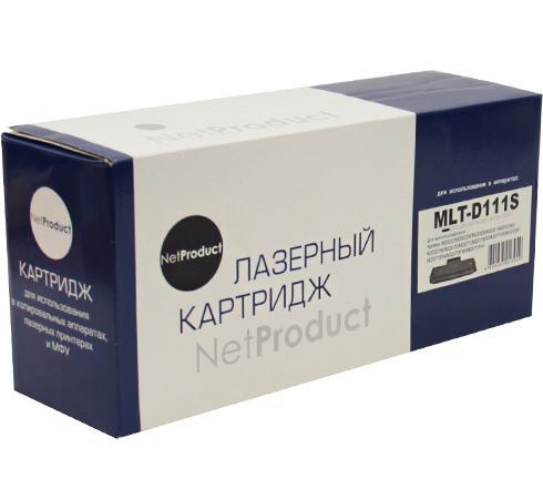 Картридж NetProduct MLT-D111S MLT-D111S 1000стр Черный