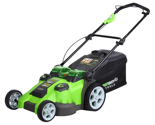колесная газонокосилка / триммер Greenworks G-max G40LM49DB 2500207