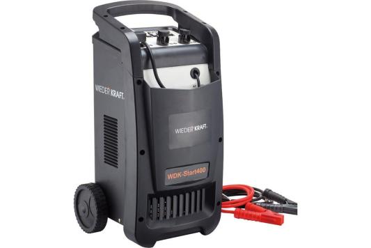 Пуско-зарядное устройство WIEDERKRAFT WDK-Start400  запуск авто и зарядки акк. 12/24в, 220в,Вес 17кг