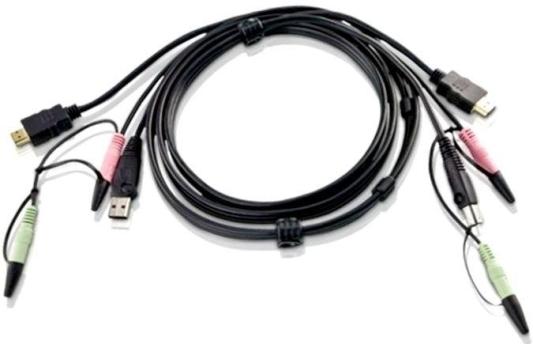 Custom USB 2.0 HDMI KVM Cable L:1.8m