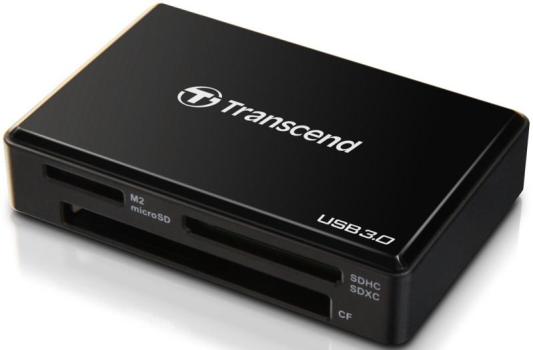 Картридер Transcend TS-RDF8K2 USB 3.0 Transcend All-in-1 Multi Card Reader, Black
