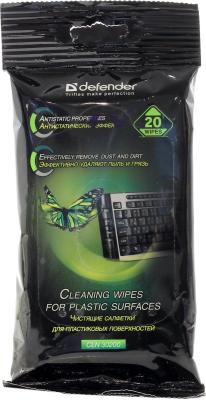 Салфетки для поверхностей  Defender CLN 30200 Optima 20 шт,пакет с подвесом