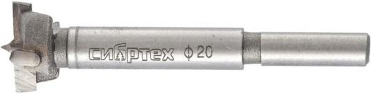 Сверло СИБРТЕХ 704820  форстнера по дереву 20мм цилиндрический хвостовик