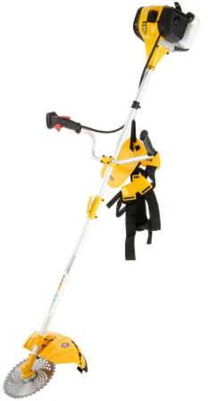 Триммер бензиновый DGT-520, 52см3, 3 л.с., неразъемная штанга, состоит из 2 частей// Denzel