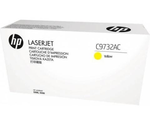 Картридж HP C9732AC 12000стр Желтый