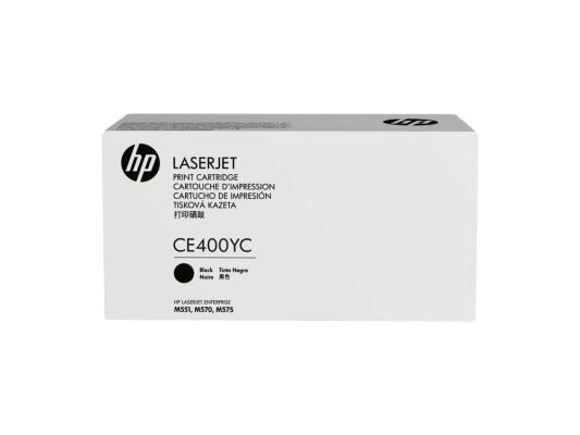 Картридж HP CE400YC 11000стр Черный