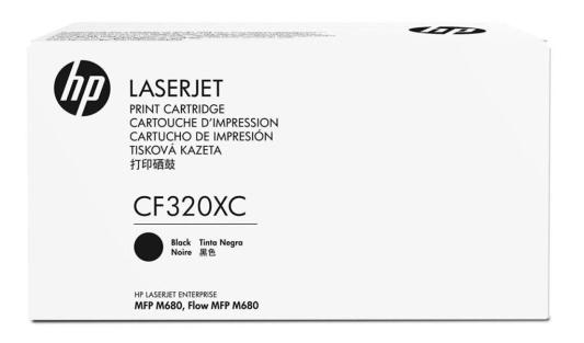 Картридж HP 653X CF320XC для M680z/M651dn/M651n/M651xh/M680dn/M680f 20000стр черный