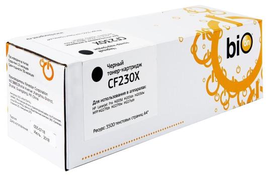 Картридж Bion CF230X 3500стр Черный