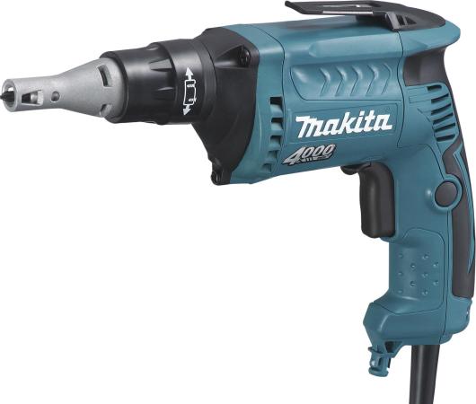 Makita FS4000JX2 Шуруповерт [FS4000JX2] { 570Вт,0-4000об\\м,6-ти гр1\\4",1.3кг,шуруп-6мм,д\\г\\карт-5мм,насад д\\зав шуруп в лент,MakPac }