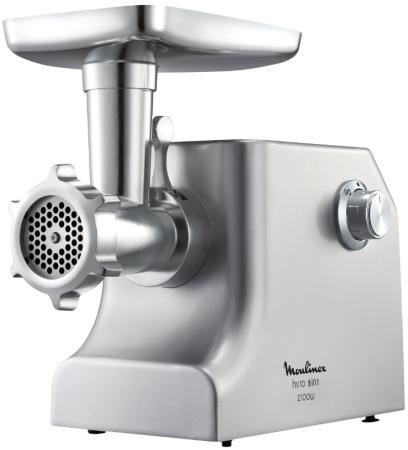 Мясорубка Moulinex ME858D32 2100Вт серебристый