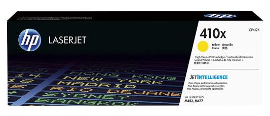 Картридж HP 410X CF412XC для HP M452/M477 желтый