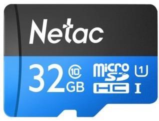 Флеш карта microSDHC 32GB Netac P500 <NT02P500STN-032G-S>  (без SD адаптера) 80MB/s