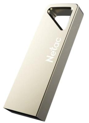 Флешка 64Gb Netac U326 USB 2.0 серебристый