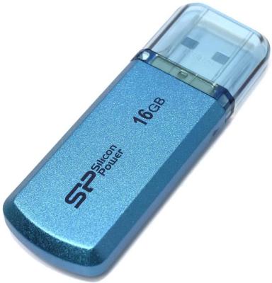 Внешний накопитель 16GB USB Drive <USB 2.0 Silicon Power Helios 101 Blue (SP016GBUF2101V1B)