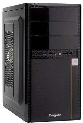 Корпус microATX Exegate MA-371X Без БП черный
