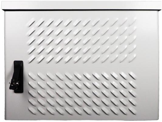 ЦМО Шкаф уличный всепогодный настен. 15U (600х300), передняя дверь вент. (ШТВ-Н-15.6.3-4ААА)