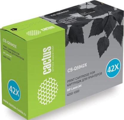 Картридж Cactus CS-Q5942X 20000стр Черный