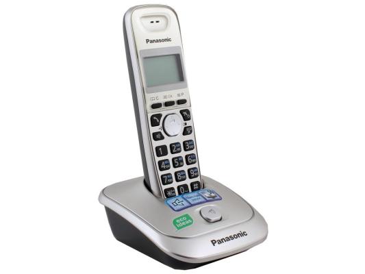 Телефон DECT Panasonic KX-TG2511RUN АОН, Caller ID 50, 10 мелодий, Спикерфон, Эко-режим